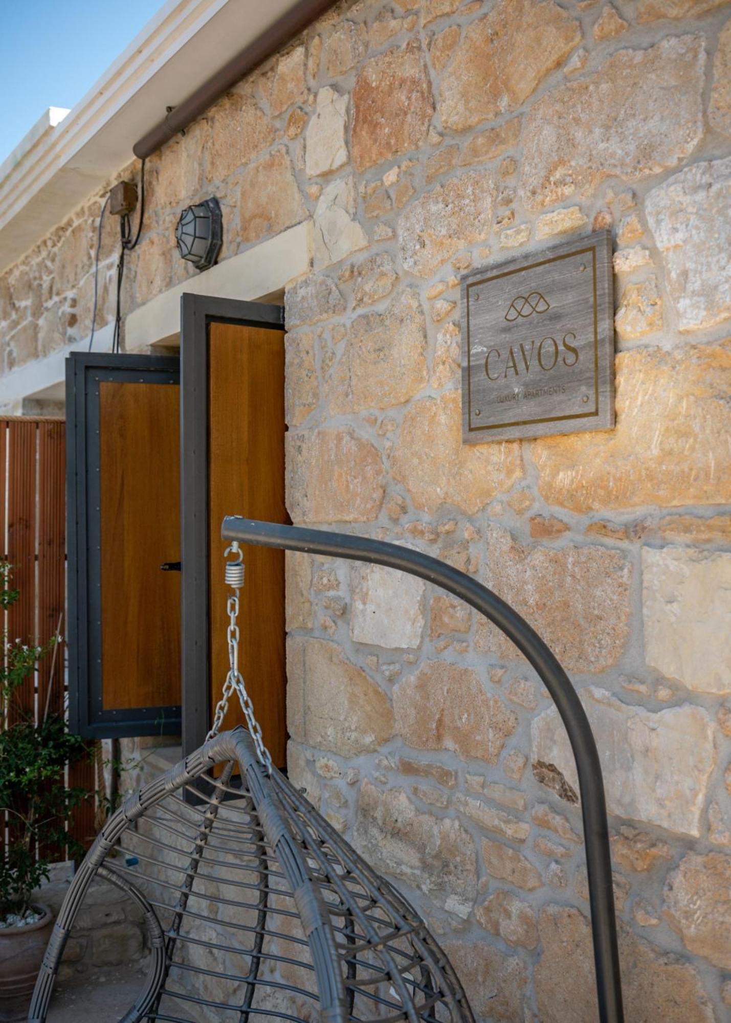 Cavos Luxury Apartments Kíssamos Exterior foto